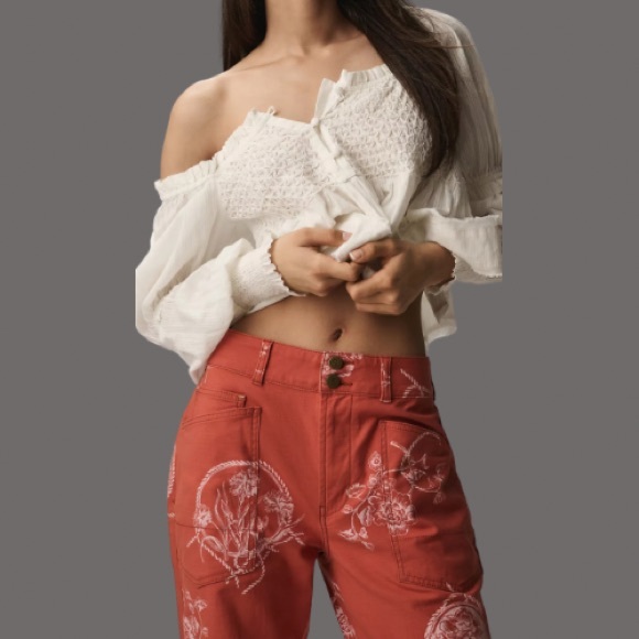 Anthropologie The Wanderer Printed Relaxed-Leg
Pants by Pilcro | 27 - Picture 3 of 10